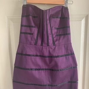 BCBG strapless cocktail dress size 4 NWOT